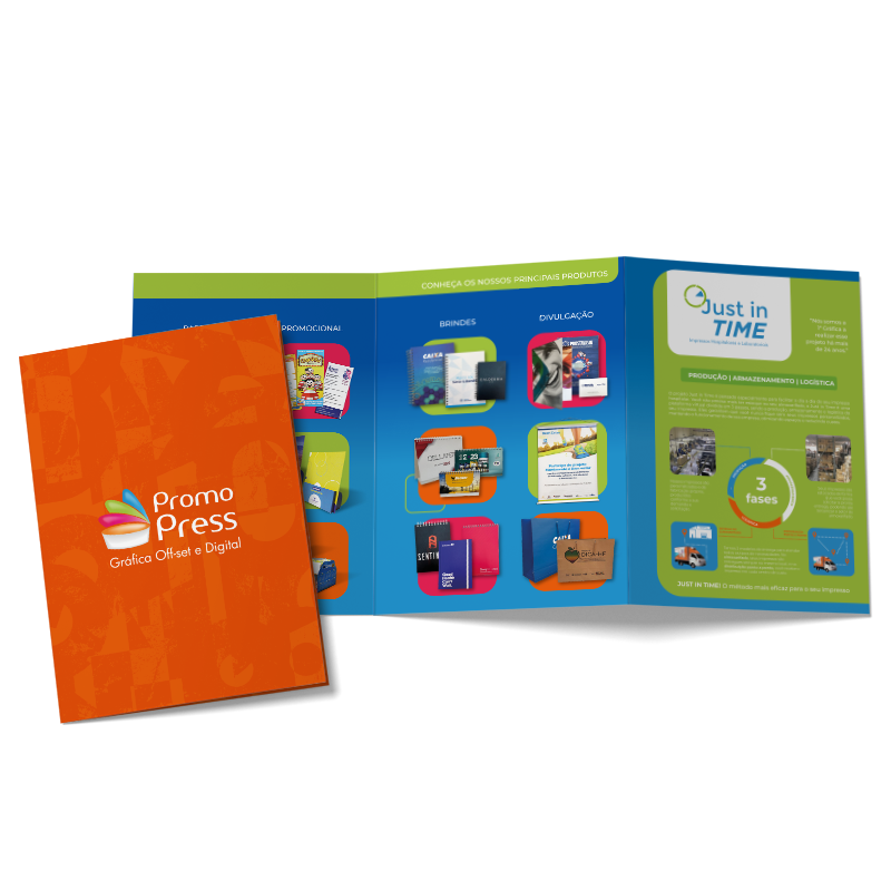 Folder 63x29,7 cm - Couche 250g I Gráfica Promopress